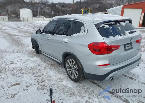 2019 BMW X3 xDrive30I z USA, uszkodzony, nr VIN 5UXTR9C51KLD99180